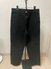 CARHARTT WIP(カーハートダブリューアイピー) シングルニー ブラック サイズ 30x32