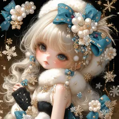 パネル生地　再販　可愛い女の子8柄