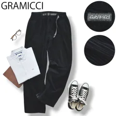 【人気】 グラミチ Gramicci バギー ワイド ストレート コーデュロイ ワークパンツ L ブラック シンプル ゆるっと トラッド カジュアル ストリート モード メンズ 男性用