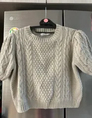 ケーブル編みニット 半袖 2種 まとめ