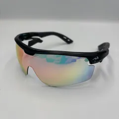 ■ AirFly エアフライ スポーツサングラス ブラック ミラーレンズ ノーズパッドレスのサムネイル