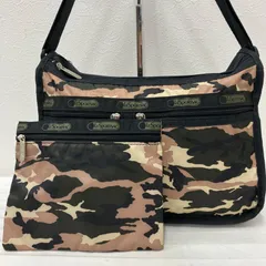 8430　LeSportsac レスポートサック　ショルダーバッグ　デラックスエブリデイ　カモフラージュ　カモフラ　迷彩　レディース　軽量　シンプル　カジュアル