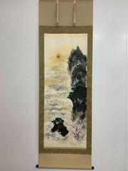 共箱付き！掛軸 署名落款あり 小室翠雲 秋色 - メルカリ