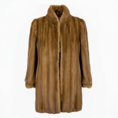 17a16 パステルミンク ミンクコート 毛皮コート ジャケット 11 ライト