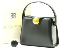AVM07 ジバンシー 極美品 ヴィンテージ ハンドバッグ ゴールド金具 