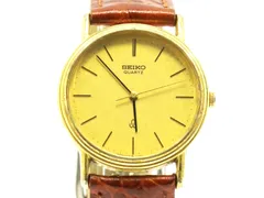 セイコー　腕時計　5931-7030　メンズ　ヴィンテージクオーツ　金色文字盤　（ベルト社外）　SEIKO　18710911