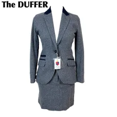 【新品未使用タグ付き】ダッファー スカートセットアップ スーツ ツイード