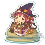一番くじONLINE Fate/Grand Order ゆく年くる年1stメモリーE-3賞 キャスター エリザベート・バートリー ハロウィン アクリルスタンド グッズ