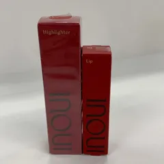 M2449 K INOUI インウイ ハイライター 01 プラチナ＜フェイスカラー＞8g／リップ 10＜口紅＞4g　計2点セット