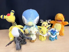 【現状品】 ポケットモンスター ぬいぐるみ ヒトカゲ/ポッチャマ/ゼクロムなど まとめ