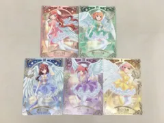 アニメグッズ 映画 五等分の花嫁 P賞 マジカルクインテット 5点セット 中野一花 二乃 三玖 四葉 五月 美品 2512LT328