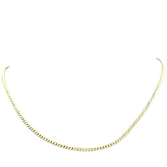 K18 喜平ネックレス 2面シングル