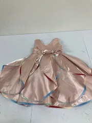 送料無料★ドレスワンピース　パーティードレス★女の子　キッズ　110 子供　#80116shh