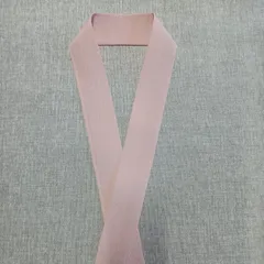 重ね衿 ピンク　ポリエステルちりめん