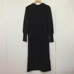 green label relaxing グリーンレーベルリラクシング ワンピース ロングスカート 3626-105-3182 ニットライク リブ ロングワンピース 長袖のサムネイル