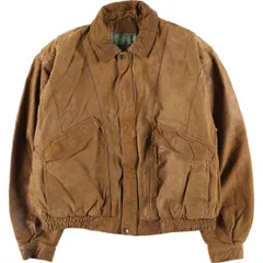 古着 ADVENTURE BOUND スエードレザージャケット メンズL相当/eaa607980