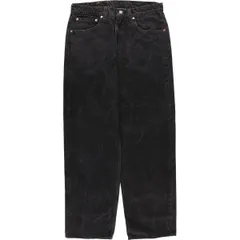 古着 90年代 リーバイス Levi's 550-0260 ブラックデニム テーパードデニムパンツ USA製 メンズw33相当 ヴィンテージ/evb032897