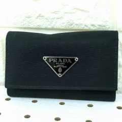 PRADA プラダ　ナイロン　キーケース　6連　ブラック　イタリア製