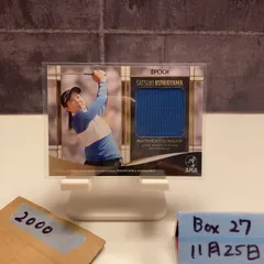 2023 EPOCH  桑山紗月 Satsuki Kuwayama 058/280 JLPGA Authentic Wear Rookie Players Memorabilia ジャージ 女子プロゴルフ カード