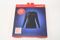 UNIQLO ユニクロ 超極暖 ウルトラウォームクルーネック ヒートテック レディースMサイズ ブラック 1-M105/1/TC