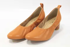 【未使用保管品】Odette e Odile United Arrows オデットエオディール ユナイテッドアローズ ヒール パンプス キャメル 23cm 1-M110/1/080