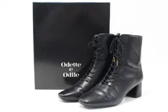 Odette e Odile United Arrows オデットエオディール ユナイテッドアローズ レースアップシューズ ヒール ブーツ 23cm 1-M111/1/100