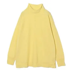 akane 圧縮 ニット セーター レディース ウール 冬 オフィス おしゃれ 60代 50代 トップス 長袖 プルオーバー きれいめ イエロー