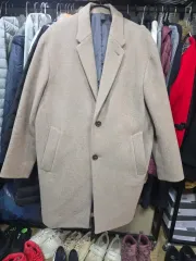 ベージュ色 ウール Single コート