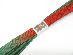 【一輝堂】和装小物 帯締め 笹浪組 美品 帯締 26w01-74