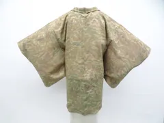 【京松】羽織 羽織紐別売り 正絹 着物 身丈約81.5cm 裄丈63cm kyo8z01-33
