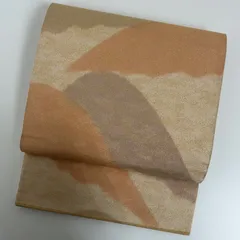 袋帯 正絹 金彩 遠山景色 上品な加工 全通 MA-3170