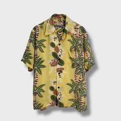 極美品】KITSUNE BEACH ALOHA メゾンキツネ アロハシャツ - メルカリ