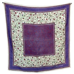 Pierre Balmain　スカーフ　花柄　服飾　日本製　グッズ　古着