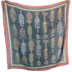 スカーフ　総柄　服飾　グッズ　古着