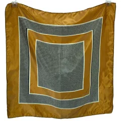 スカーフ　ドット　服飾　グッズ　古着