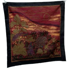 スカーフ　総柄　服飾　グッズ　古着