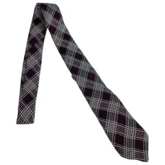 LES MUES　ネクタイ　チェック　服飾　グッズ　古着