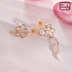 ヘアピン ヘアアクセサリー 髪留め 髪飾り 桜 さくら フラワー 花 パール ピンク 春 和風 和装 浴衣 まとめ髪 ヘアアレンジ 上品 大人可愛い 入学式 卒業式 入園式 卒園式 ママコーデ デート パーティー 二次会 イベント バレンタイン