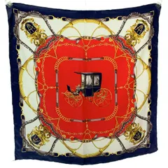 スカーフ　総柄　服飾　グッズ　古着