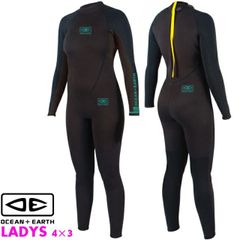 OCEAN＆EARTH O&E WETSUITS MENS STEAMER 3/2mm ウェットスーツ メンズ