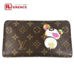 LOUIS VUITTON ルイヴィトン 長財布 ポルトモネジップ M61729 モノグラムキャンバス ブラウン