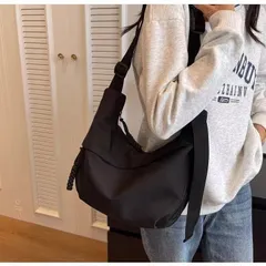 大容量 ナイロントートバッグ 男女兼用 防水 通勤カジュアル ショルダー & クロスボディバッグ スポーツ風 通勤 2WAY 防水ナイロントートバッグ sdmin#