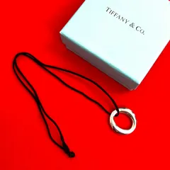 極 美品 TIFFANY&Co. ティファニー セビアナ ネックレス エルサペレッティ シルバー925 ネックレス ペンダント チョーカー シルバー 51844