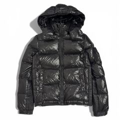 極美品 PRADA プラダ ダウンジャケット ノーカラー 三角ロゴプレート