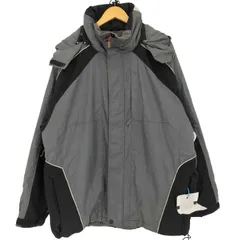 ユーズドフルギ USED古着 {{ALPINE DESIGN}} 90s~00s 比翼ジップ ナイロンジャケット スノーウェア メンズ import：XXL 