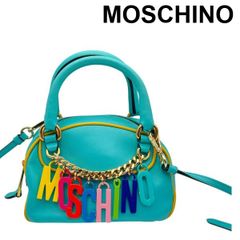 MOSCHINO ショルダーバッグ レッド モスキーノ ジェレミースコット