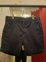 7/19 POLO RALPH LAUREN (ポロラルフローレン) ネイビー コットン ハーフパンツ 33サイズ