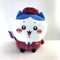 【★加古川物流】【中古品】ちいかわ × 阪急電車  BIGぬいぐるみ  ハチワレ 【722】