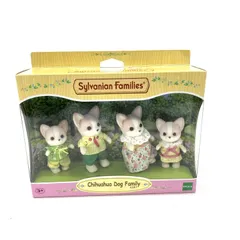 【★加古川物流】【中古・未開封品】シルバニアファミリー 海外版 チワワファミリー  Chihuahua Dog Family 【723】