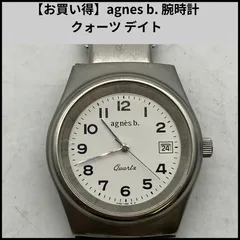 TB77【お買い得】agnes b. 腕時計 クォーツ デイトのサムネイル